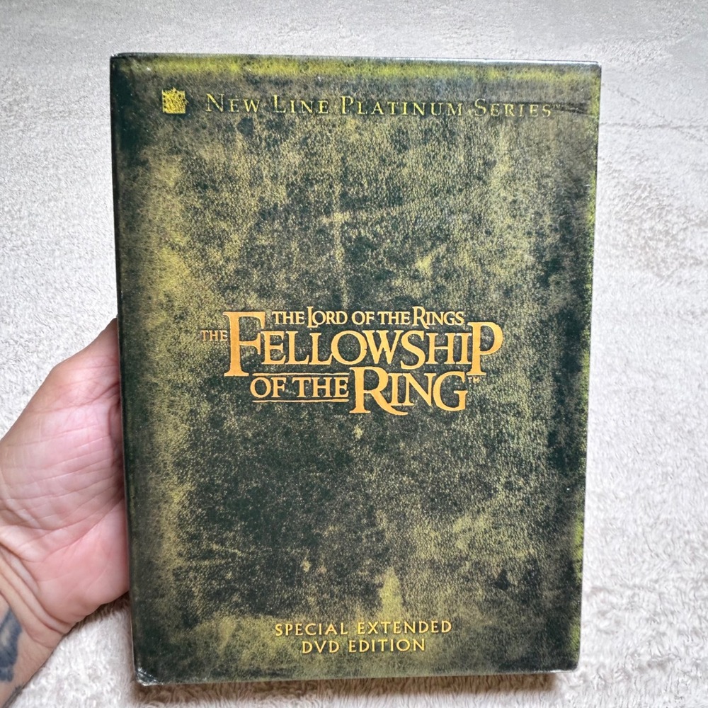 Lord of the Rings Fellowship of the Ring Special Extended DVD 4-Disc Platinum Se